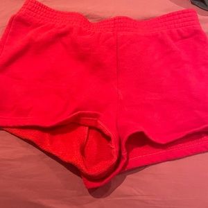 Red TNA aritzia shorts
